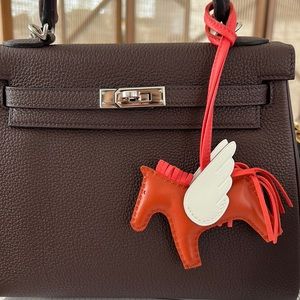 Authentic Hermes Rodeo Pegasus PM Charm
